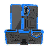 เคส Redmi K40 Gaming กรณีนาฬิกาพีซีสุดหรู + TPU Stand Armor กรณีกันกระแทก