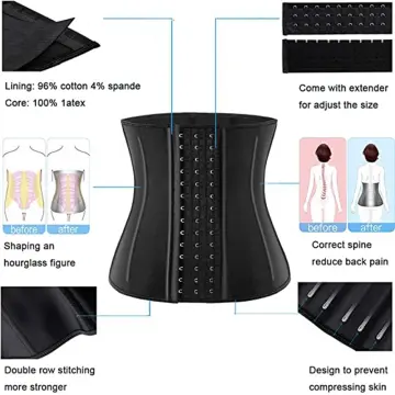 11 Hooks 3 Rows Bra Extender Extension Bras Elastic Back Girdle Nursing  Corset Tali Baju Dalam Bengkung Korset Cangkuk