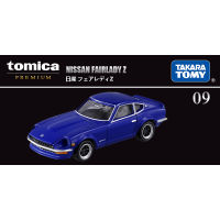 Recara TOMY TOMICA PREMIUM 09 Nissan Fairlady Z 158โลหะสีฟ้า Diecast รุ่นรถ