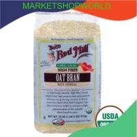 Bobs Red Mill Organic Oat Bran 510g/Bobs Red Mill รำข้าวโอ๊ตออร์แกนิค 510 G.