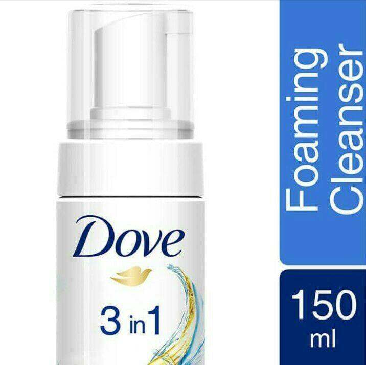 Dove 3in1 Make Up Remover Foaming Cleanser 150 mL Lazada Indonesia