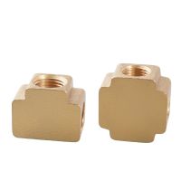 1/8 quot; 1/4 quot; 3/8 quot; BSP Female Thread Brass 3 Way 4 Way Pipe Fitting Coupler Connector Adapter