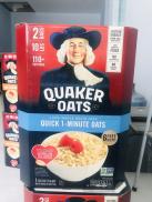 Yến mạch Quaker Oats  loại cán đôi