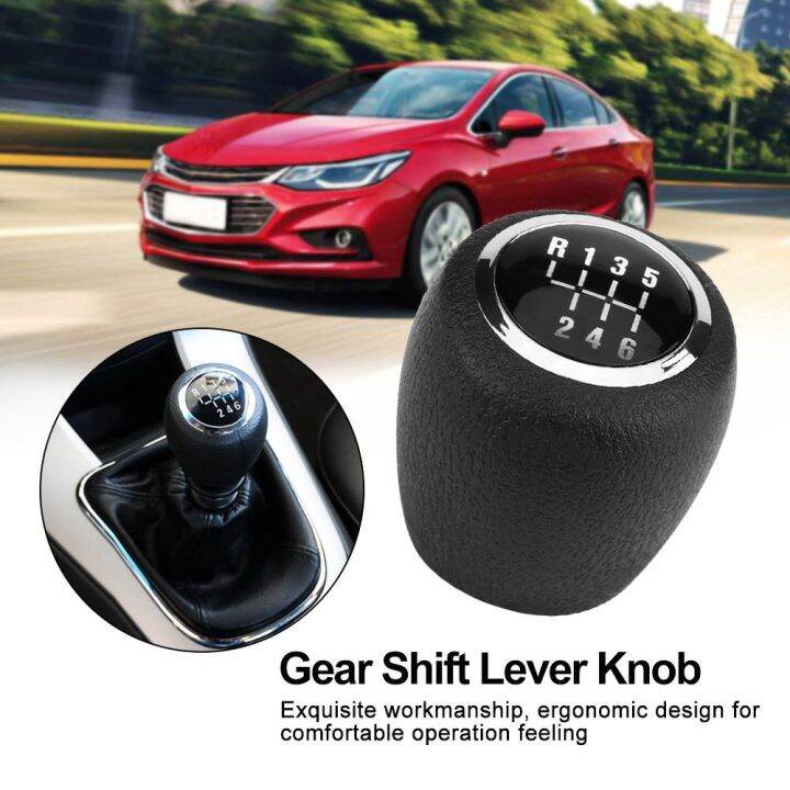 Car 6 Speed Gear Shift Lever Knob Head for Chevrolet Cruze 20082012 Lazada.co.th