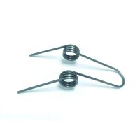 2Pcs ใหม่ Multifunctional Torsion Spring Steel Double Torsion Springs 2Mm เส้นผ่านศูนย์กลางลวด DIY ขายส่งราคา