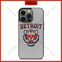 Detroit Tigers Baseball Jersey Phone Case for iPhone 14 Pro Max / iPhone 13 Pro Max / iPhone 12 Pro Max / Samsung Galaxy Note 20 / S23 Ultra Anti-fall Protective Case Cover 1354