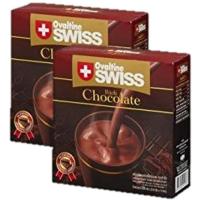 OVALTINE Swiss Rich Ready Mixed Malt Beverage Chocolate โอวัลติน สวิส ริช ช็อกโกแลต 29.6g x 10ซอง (2กล่อง)