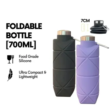 700 ml Foldable Water Bottles Reusable Water Bottle Foldable