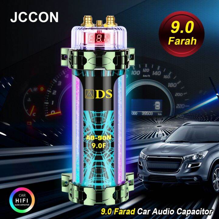 9.0 Farad Car Audio Capacitor Super Power Subwoofer Modified With