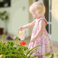 5 Pcs Cute Watering Can Mouth Sprinkler Toddlers Outdoor Sprinklers Gardening Supplies