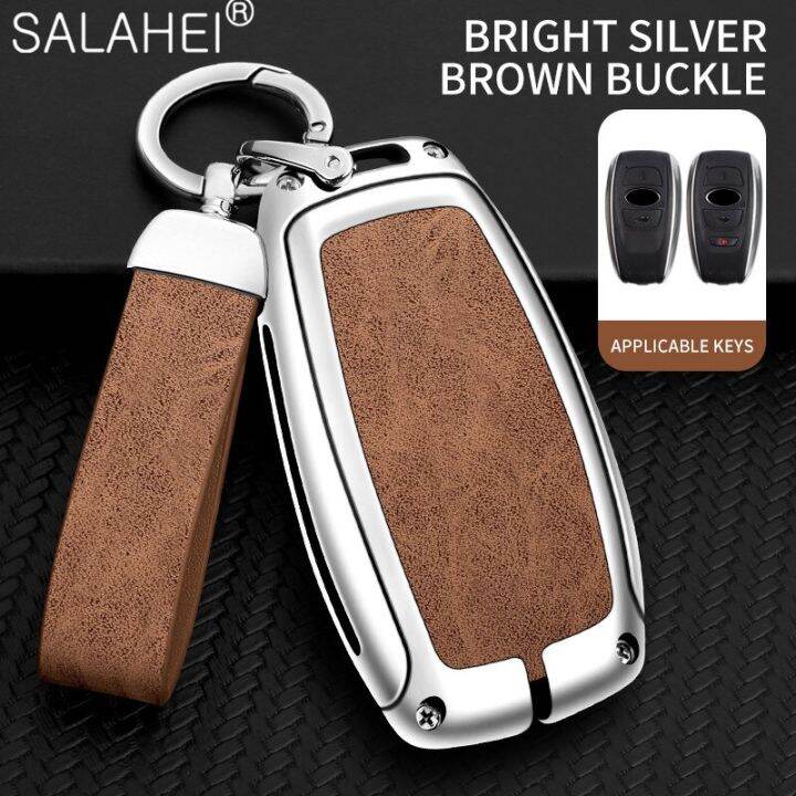 zinc-alloy-car-key-cover-case-holder-bag-for-subaru-brz-sti-xv-sv-forester-legacy-outback-crosstrek-impreza-wrx-ascent-accessory