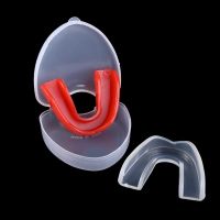 Sport Mouth Guard Teeth Protector Adults Mouthguard Tooth Brace Protection Basketball Rugby Boxing Karate With Plastic Case Box Protective Gear