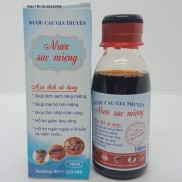 NƯỚC SÚC MIỆNG RƯỢU CAU GIA TRUYỀN CHAI 100ML