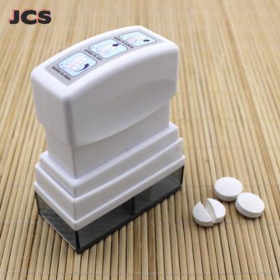 1PC Medication Pill Cutter Tablet Medicine Divider Splitter Container Divider Safe Organize Box Home Travel Use Medicine  First Aid Storage