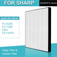 เปลี่ยน FZ-Y28FE True HEPA กรองสำหรับ Sharp FU-A28 FU-A28E FU-Y28 FU-Y28E ชิ้นส่วนเครื่องฟอกอากาศ