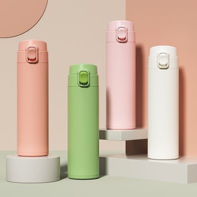High Quality Portable Thermos Bottle Girl/Boy Stainless Steel Water Bottle Vacuum Flasks Insulated Cup High Capacity Student Tra