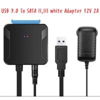 ขายถูก USB 3.0 SATAสายแปลงชาย2.5/3.5นิ้วHDD/SSDอะแดปเตอร์สายไฟสายแปลงสายDropshipping (ลด++) สายไฟ สายไฟฟ้า อุปกรณ์ไฟฟ้า  สายไฟTHW