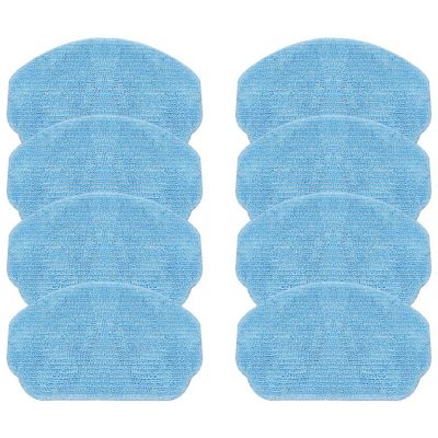 8PCS Robot Vacuum Cleaner Mop Cloth Fit for MAMNV BR150/BR151, for ZCWA BR150/BR151 Spare Parts Accessories