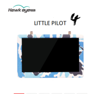 Hawkeye Little Pilot 4 5.8G 48CH ความหลากหลายตัวรับสัญญาณคู่5นิ้ว800X480 700LUX ในตัว DVR FPV Monitor สำหรับ RC ยานพาหนะ