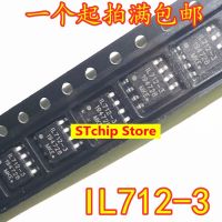 SOP8ใหม่ IL712 3 Optocoupler อุณหภูมิสูงแบบคู่ IL712ช่องความเร็วสูงดิจิตอล3E ตัวแยก SOP 8 Patch