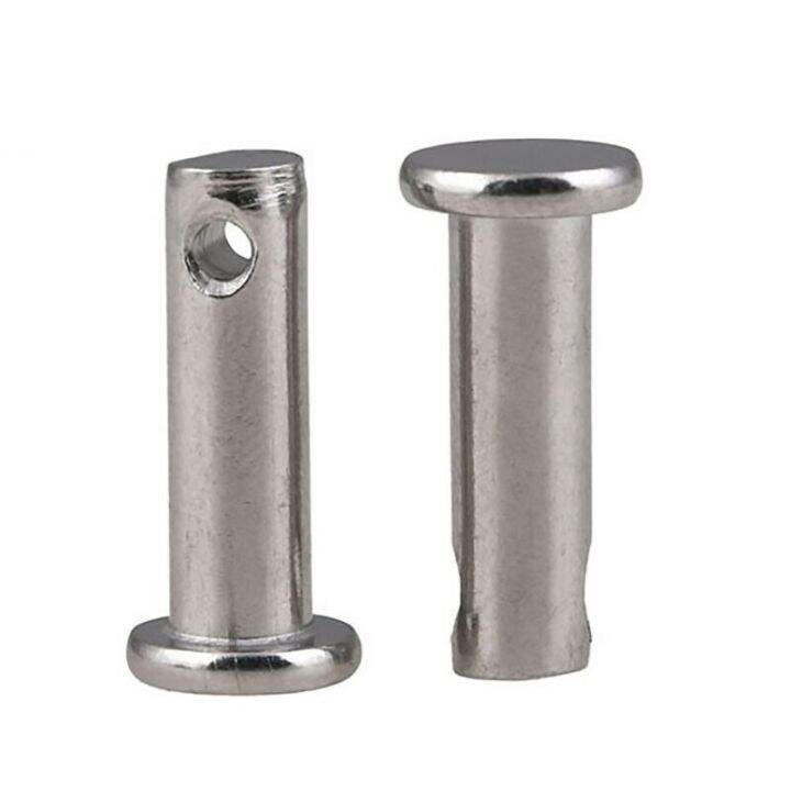 locating-pins-shaft-m3-m4-m5-m6-m8-m10-flat-head-cylindrical-dowel-pins-with-hole-304-a2-stainless-steel