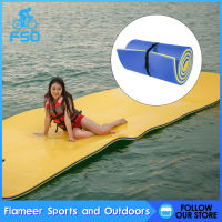 Flameer น้ำเสื่อลอย River โฟมแผ่นลอย180x55cm ที่นอนกันน้ำเบาะ