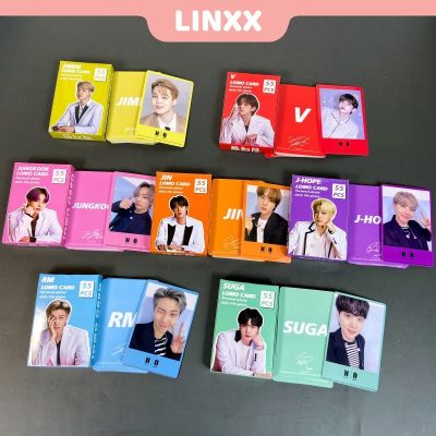 Linxx การ์ดโปสการ์ดโลโม่ Bts 54 ชิ้นสําหรับ Hyung V Park