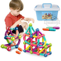 Magnetic Constructor Blocks ชุดของเล่นสำหรับเด็ก Magnet Stick Rod Building Blocks Montessori ของเล่นเพื่อการศึกษาสำหรับเด็ก Boy Girl