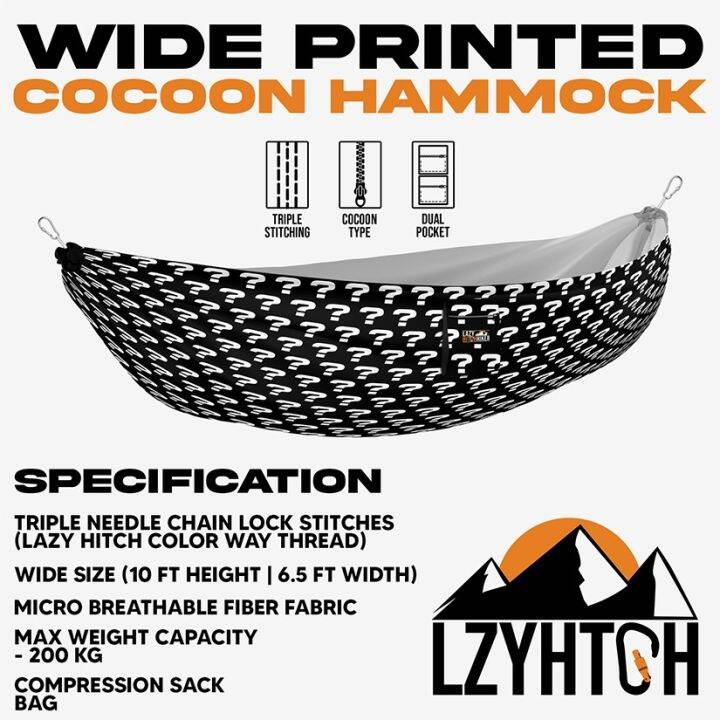 LAZY HITCH PRINTED HAMMOCK Lazada PH