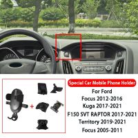 Car Phone Mount Holder For Ford Focus Kuga F150 SVT RAPTOR Territory Focus GPS Stand Rotatable Support Bracket Auto Accessories