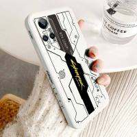 GZUSS เคสแบบนิ่มที่เป็นซิลิโคนเหลวไซเบอร์พังค์เคสโทรศัพท์8 Pro 4G สำหรับ Realme บางพิเศษ