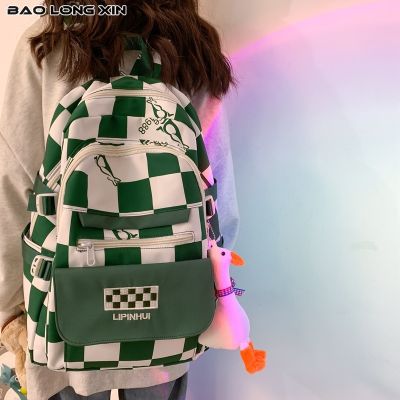 กระเป๋าเป้สะพายหลัง BAOLONGXIN ใช้เครื่องมือกระเป๋านักเรียนกระเป๋านักเรียนมัธยมต้นญี่ปุ่น