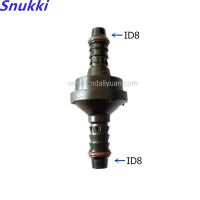 high quality ID8 one-way valve non-return valve one way valve air pump vacuum check valve for car 2pcs a lot