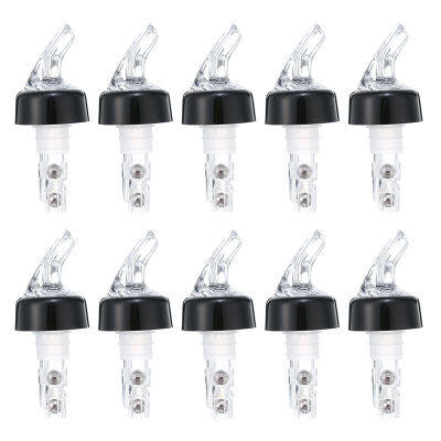 10PCS Liquor Bottle Pourer Measuring Drink Wine Dispenser Bottle 30ml Liquor Pourer Liquor Spirit Bar Kit Nip Measure Tools