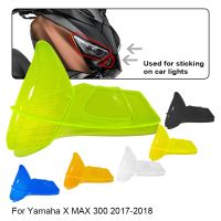 อุปกรณ์เสริมสำหรับ Yamaha X MAX XMAX 300 2017 2018อุปกรณ์เสริมป้องกันแผ่นป้องกันเลนส์ไฟหน้ามอเตอร์ไซค์ฝาครอบป้องกันหน้าจอ