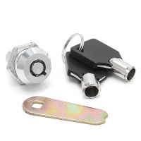 ลิ้นชัก Tubular Cam Lock สำหรับตู้จดหมายประตูตู้สำหรับ W/ 2 Keys 20Mm