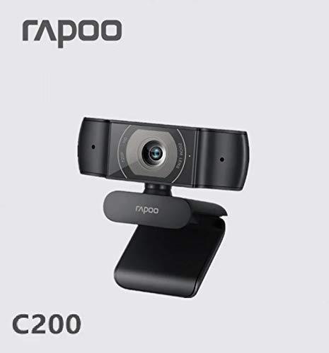 rapoo-c200-web-camera-full-hd-720p-กล้องเว็บแคม-ของแท้-ประกันศูนย์-1ปี