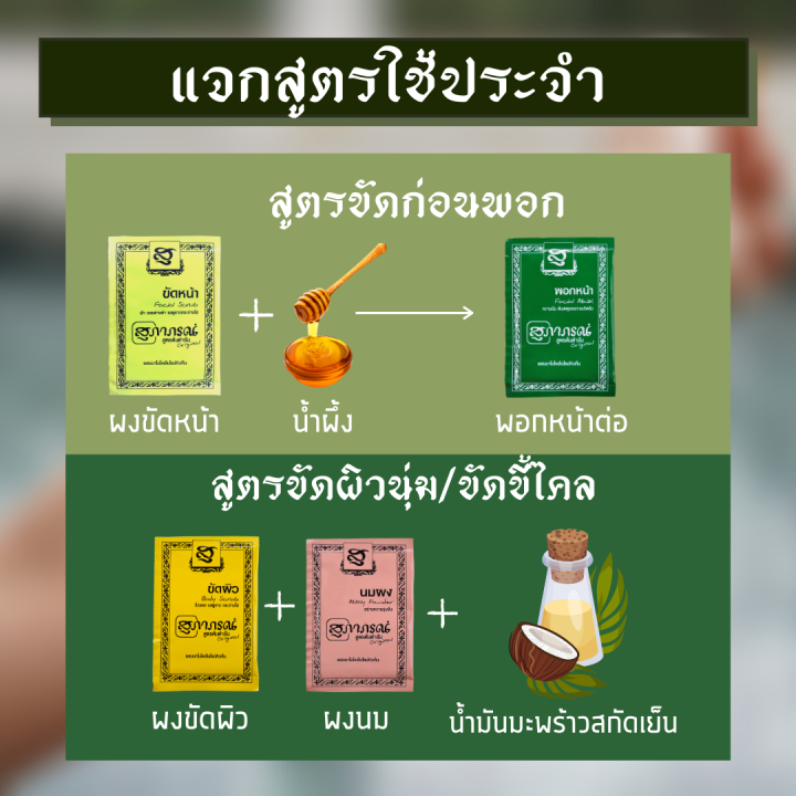 สุภาภรณ์-สมุนไพร-พอกหน้า-สูตรต้นตำรับ-15-กรัม-ช่วยลดปัญหาความมัน-ผลิตภัณฑ์ขัดและลอกหน้า