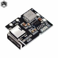 +——{} 1A/2A/2.45A /3.1A Usb TYPE-C/Micro Usb Boost Step Up Power Module Lithium Lipo Battery Charger Protection Board  For DIY Charger