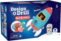 [3 ขวบ+] Design &amp; Drill Bolt Buddies Rocket