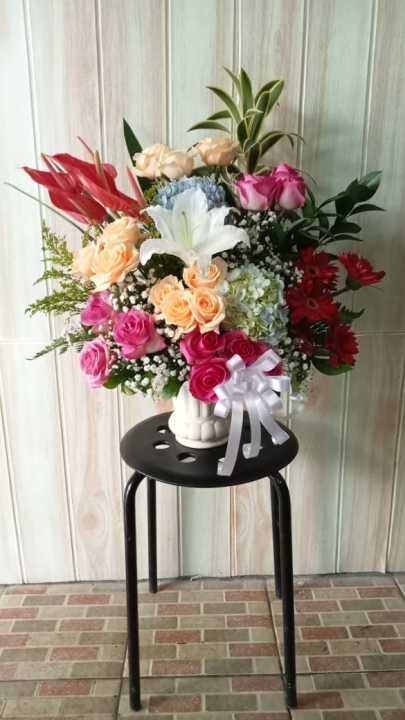 RANGKAIAN BUNGA SEGAR | BUNGA SEGAR | BUNGA MEJA SEGAR | BUNGA