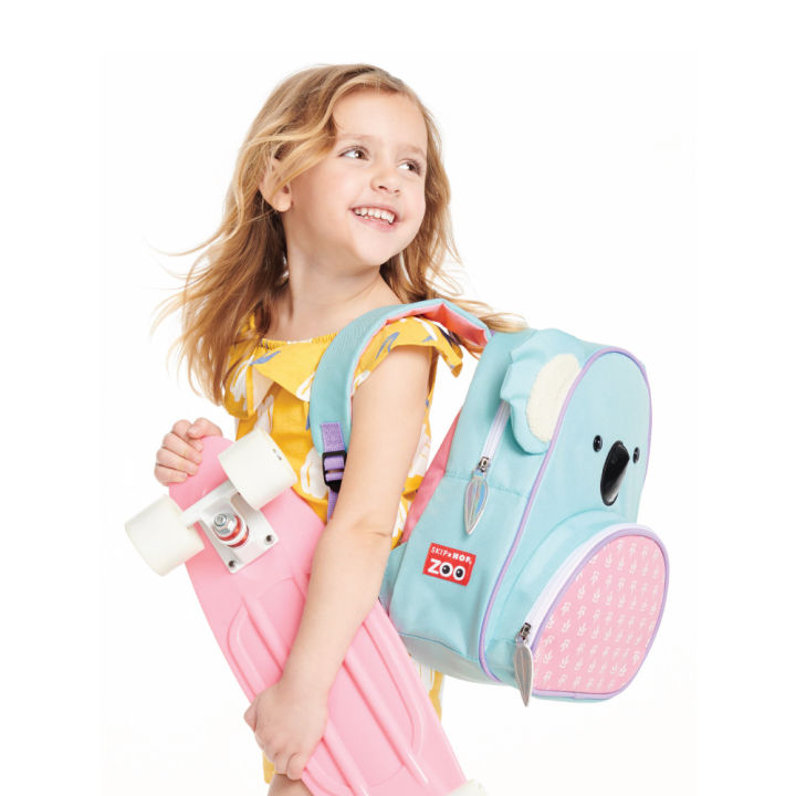 skip-hop-zoo-little-kid-backpack-กระเป๋าเป้สะพายเด็ก-กระเป๋าเป้เด็กเล็ก-ช่องใส่ของกว้าง-บรรจุได้เยอะ