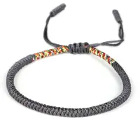 New Multi Color Tibetan Buddhist Good Lucky Charm Tibetan Bracelets &amp; Bangles For Women Men Handmade Knots Rope Bracelet