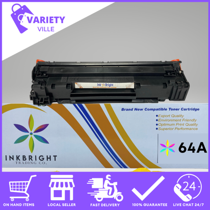 InkBright CC364A Toner Cartridge (64A) | Lazada PH