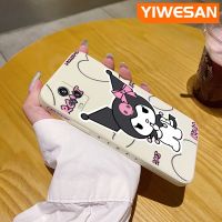 YIWESAN เคสสำหรับ Vivo V20 2020 V20 2021ลายการ์ตูนคุโรมิเคสโทรศัพท์ดีไซน์ใหม่บางสร้างสรรค์เคสป้องกันขอบสี่เหลี่ยมเคสนิ่มเคสปลอกซิลิโคนกันกระแทก