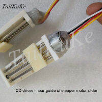 CD Drive Stepper Motor Slider คู่มือเชิงเส้น Micro การสอนการทดลองสกรู Rod ย้ายตารางสไลด์