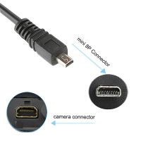 Mini 8Pin UC-E6 Digital Camera USB Data Cable for Nikon CoolPix Fuji Panasonic Olympus Sony as belowed cable length 1M 1.5M