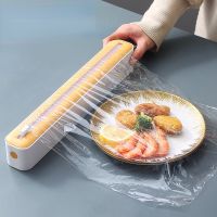 Plastic Wrap Dispensers Plastic Bag Organizers Saran Wrap Dispenser Cling Film Dispenser Kitchen Storage Organization