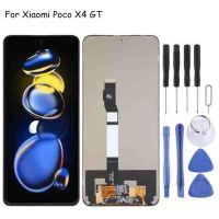 Lcd Xiaomi POCO X4 GT สัมผัสหน้าจอ LCD หน้าจอดิจิตอลสำหรับจอแอลซีดีพร้อมกรอบ X4GT Poco