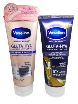 Vaseline Gluta Hya วาสลีน กลูต้า-ไฮยา โลชั่นบำรุงผิวกาย 200 มล. (เลือกสูตรได้) EXP 03/2024